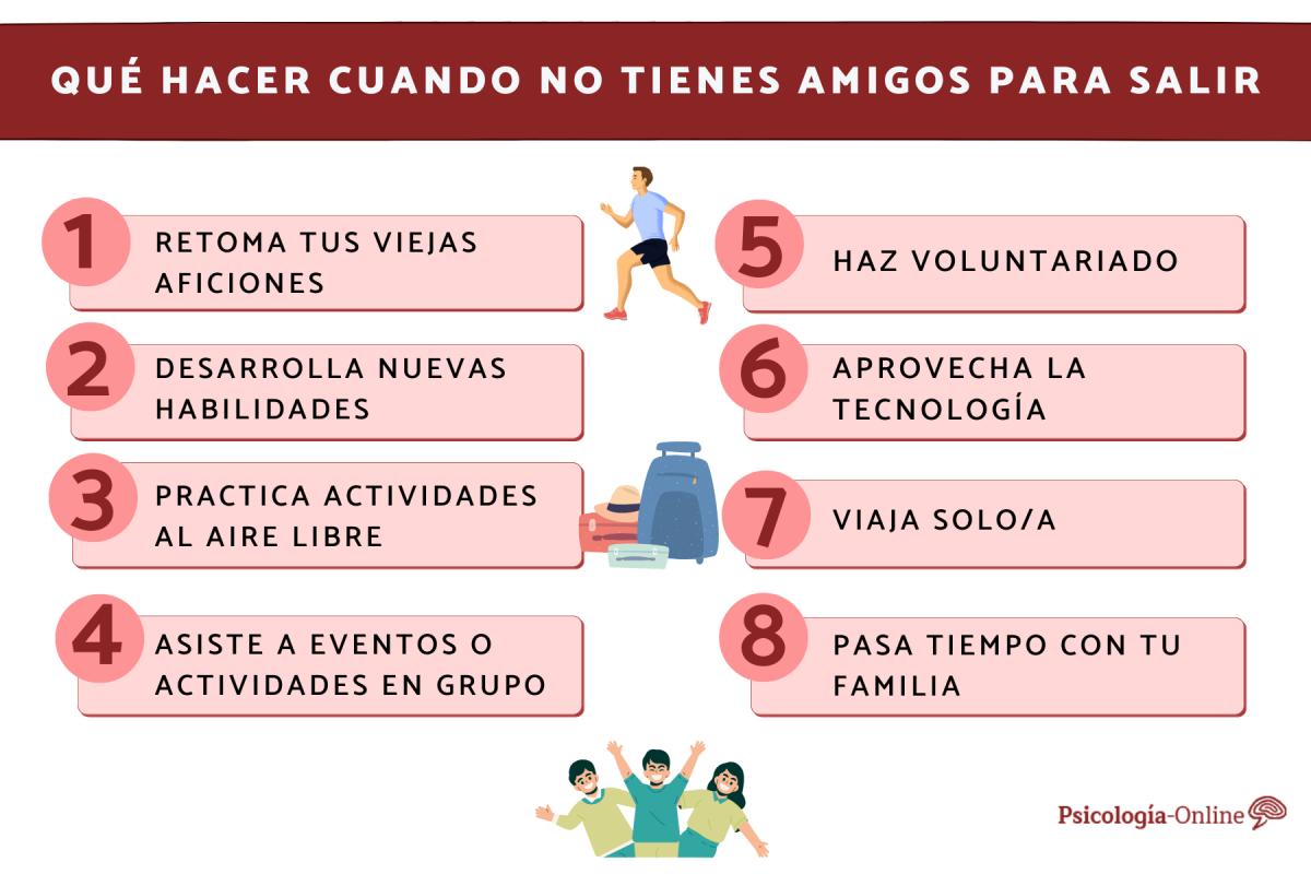 Qué hacer cuando no tienes amigos para salir