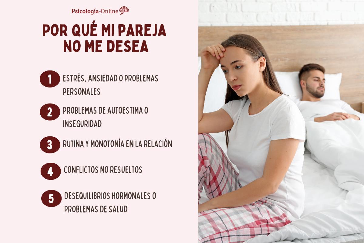Mi pareja no me desea: causas, cómo afrontarlo y qué hacer