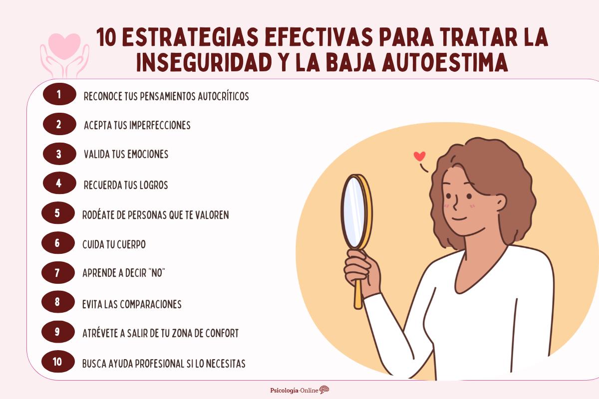 ¿Cómo tratar la inseguridad y baja autoestima?