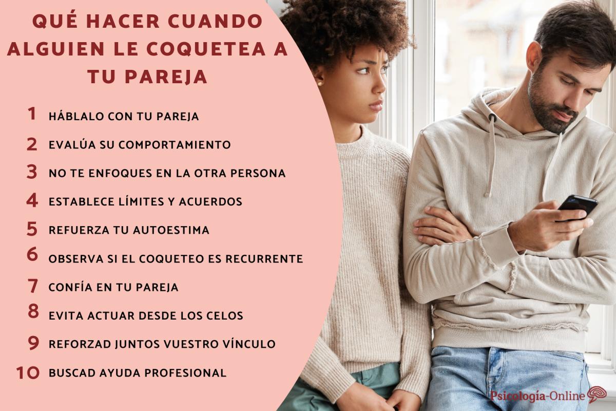 Qué hacer cuando alguien le coquetea a tu pareja
