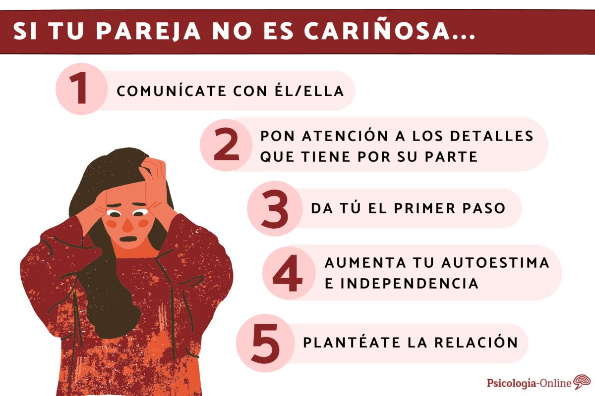 Por qué mi pareja no es cariñosa y qué hacer