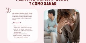 Herida de traición: qué es y cómo sanar