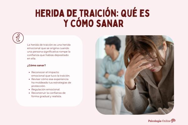 Herida de traición: qué es y cómo sanar