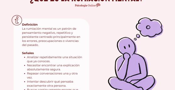 Qué es la rumiación mental y cómo dejar de pensar demasiado