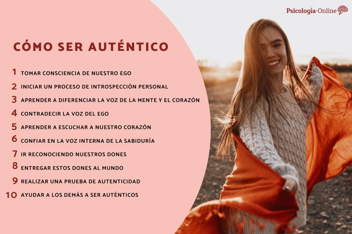 Cómo ser auténtico