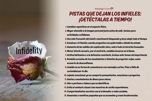 Pistas que dejan los infieles: cómo detectarlas a tiempo
