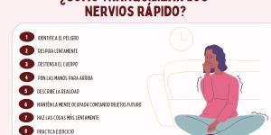 ¿Cómo tranquilizar los nervios rápido?