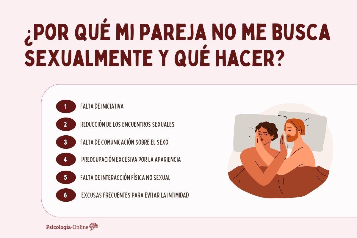 ¿Por qué mi pareja no me busca sexualmente y qué hacer?