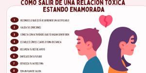 ¿Cómo salir de una relación tóxica estando enamorada?