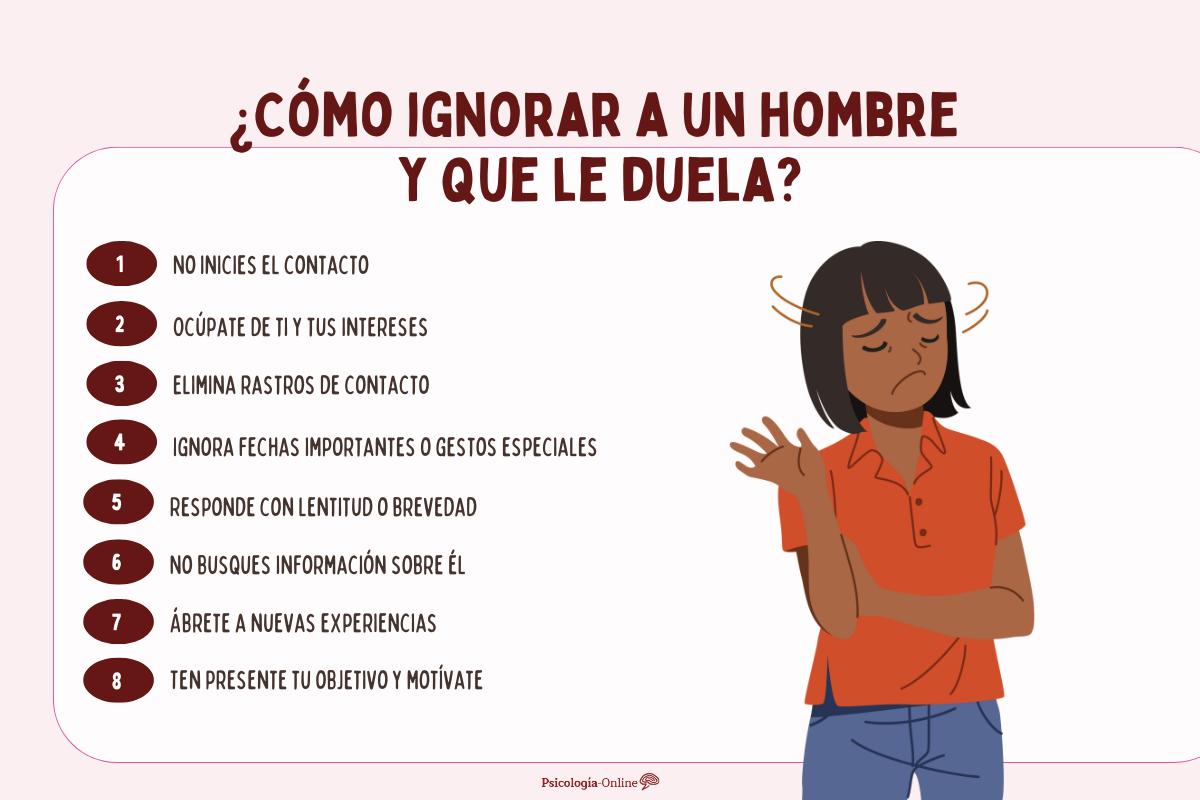 Cómo ser indiferente con un hombre