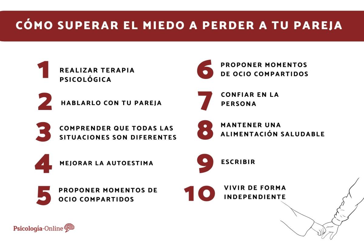 Cómo superar el miedo a perder a tu pareja