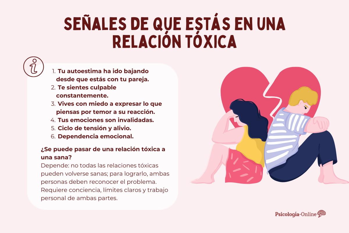 ¿Se puede pasar de una relación tóxica a una sana?