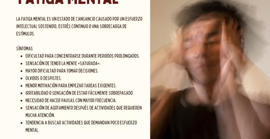 Fatiga mental: síntomas, causas y cómo recuperar la energía