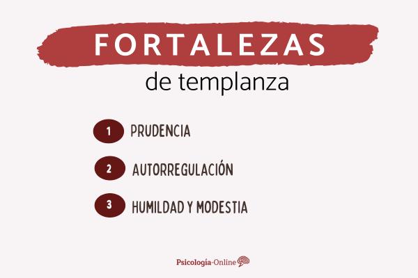 Las fortalezas de una persona: lista con ejemplos - 5. Fortalezas de templanza 
