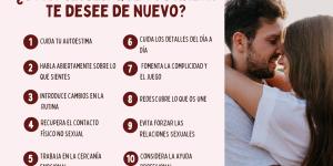 ¿Cómo hacer que tu pareja te desee de nuevo?
