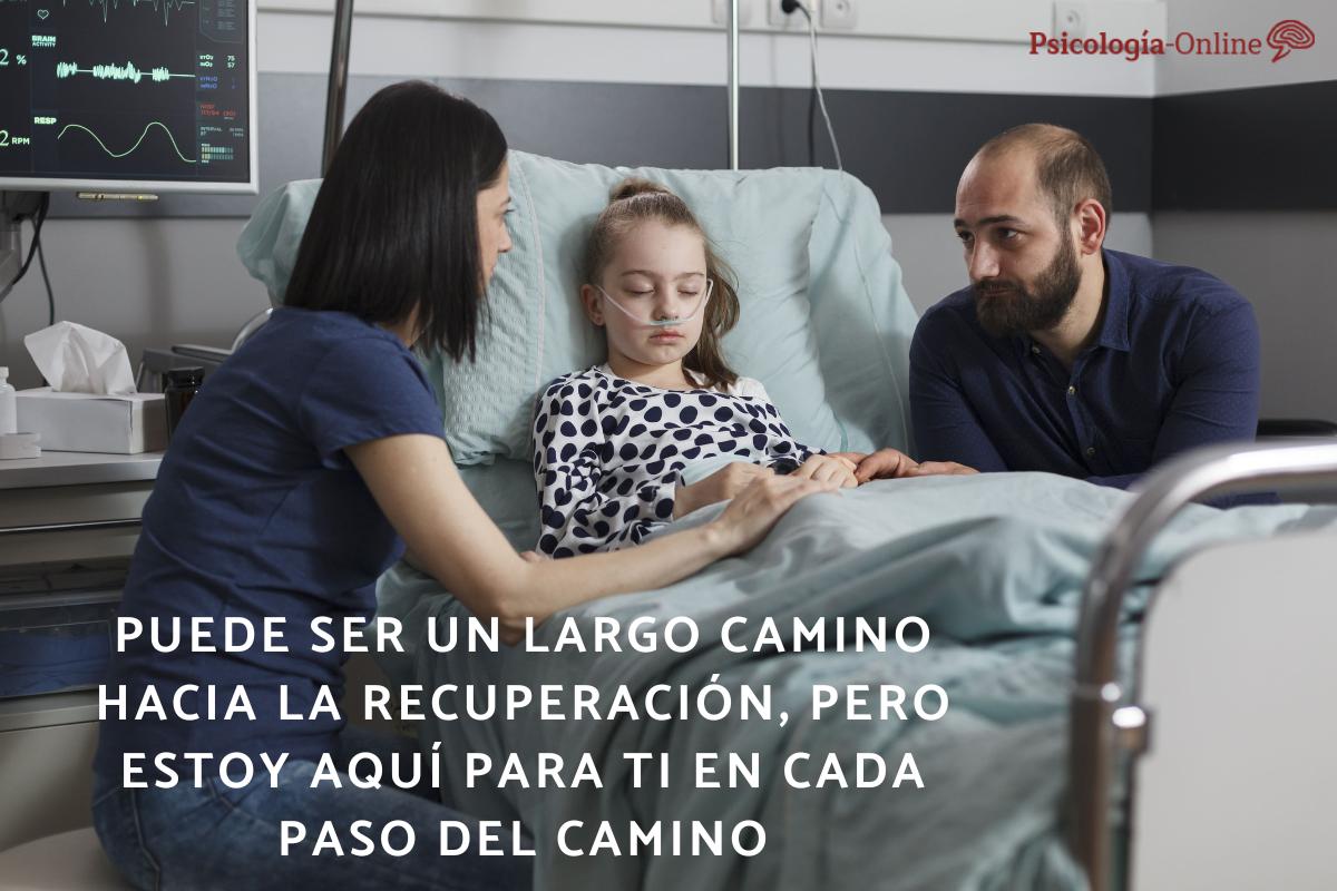 Frases de recuperación de salud para un familiar