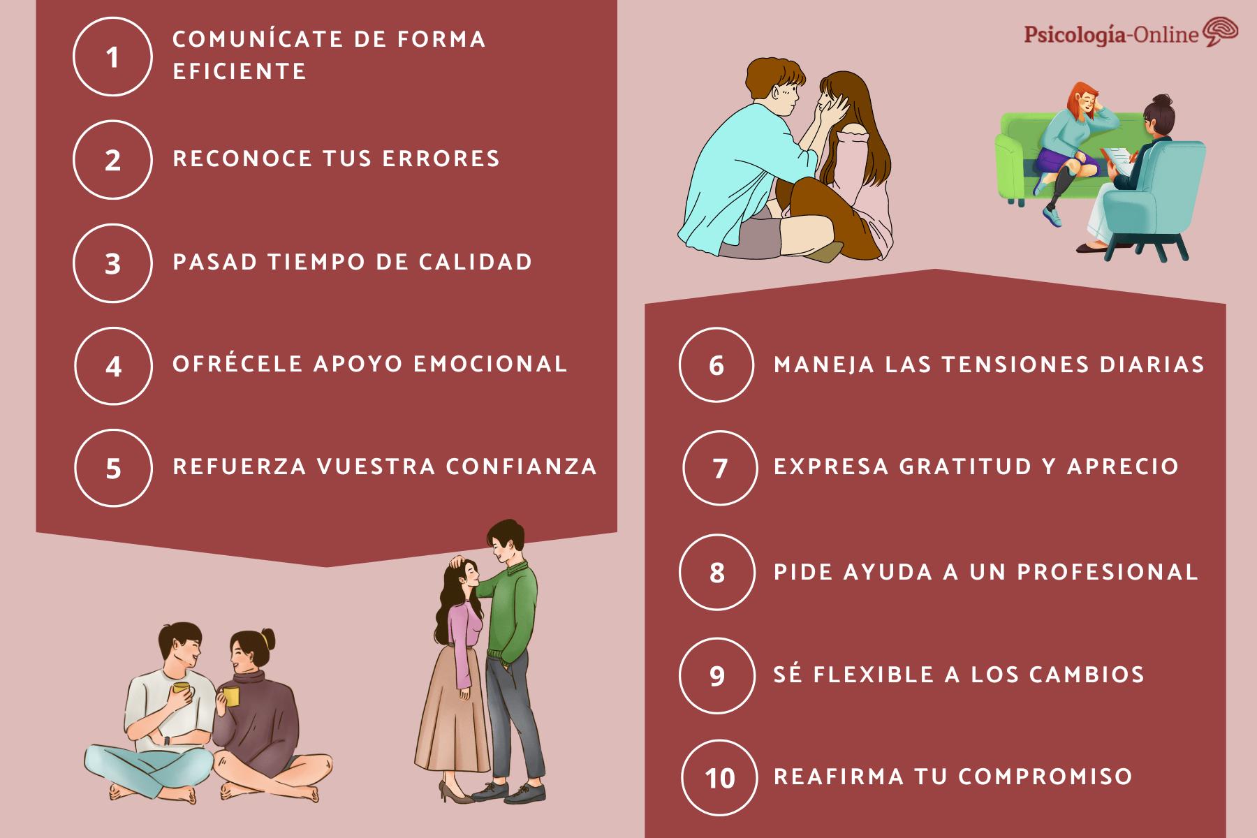 10 Consejos para reconquistar a tu pareja después de una crisis