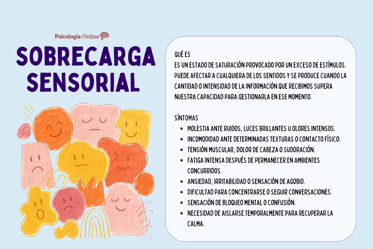 Sobrecarga sensorial: qué es, síntomas y cómo manejarla