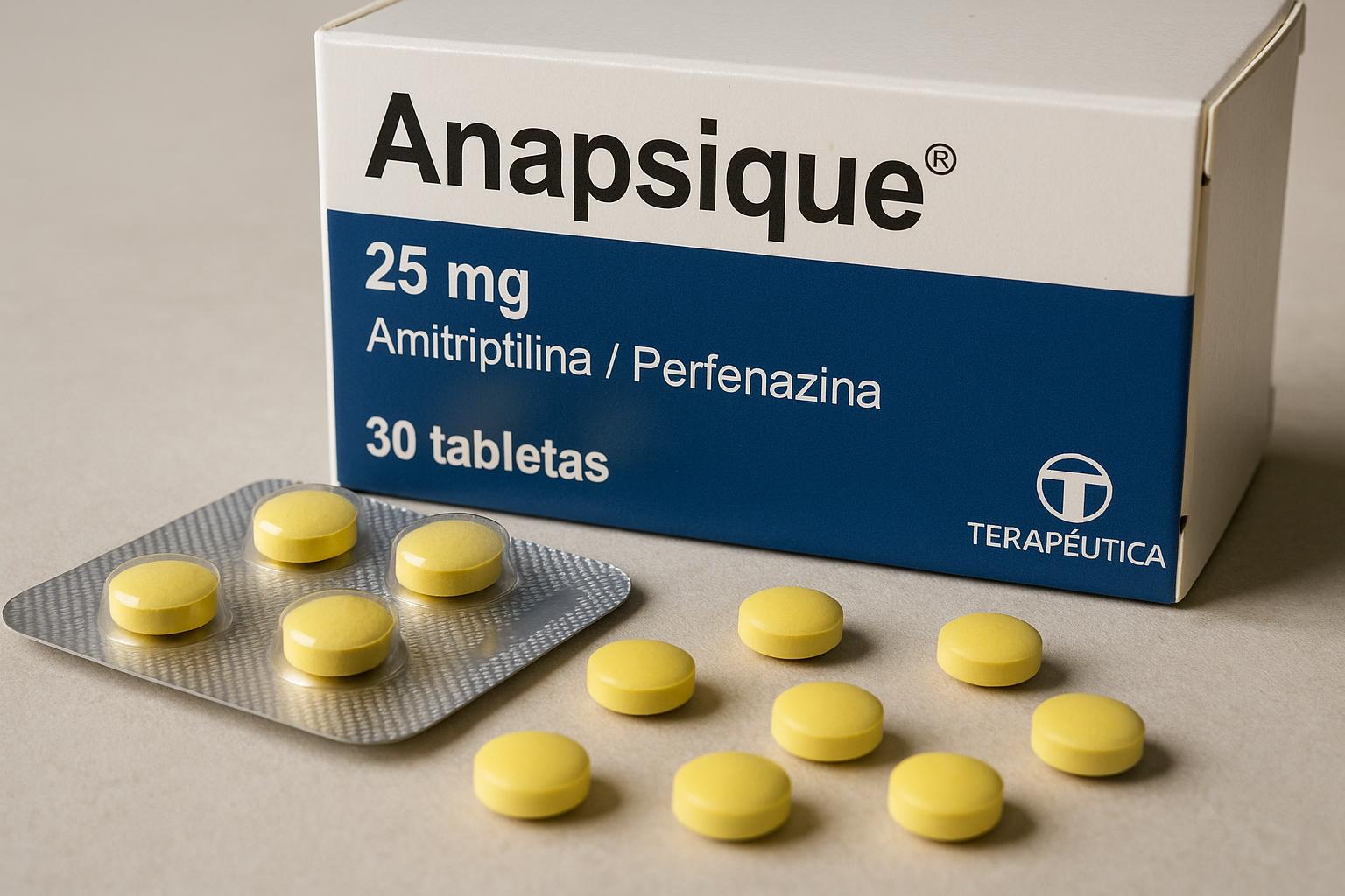 Anapsique: Para qué sirve, dosis y efectos secundarios