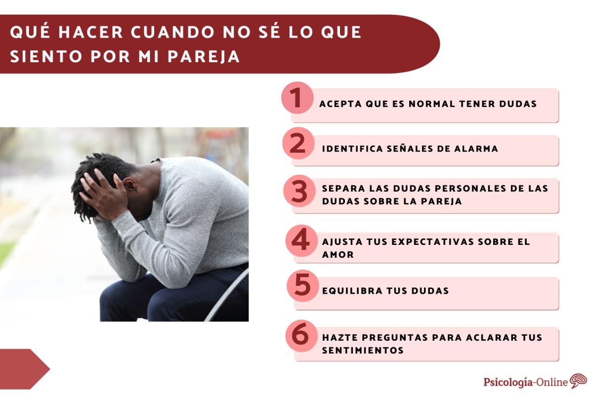 Qué hacer cuando no sé lo que siento por mi pareja