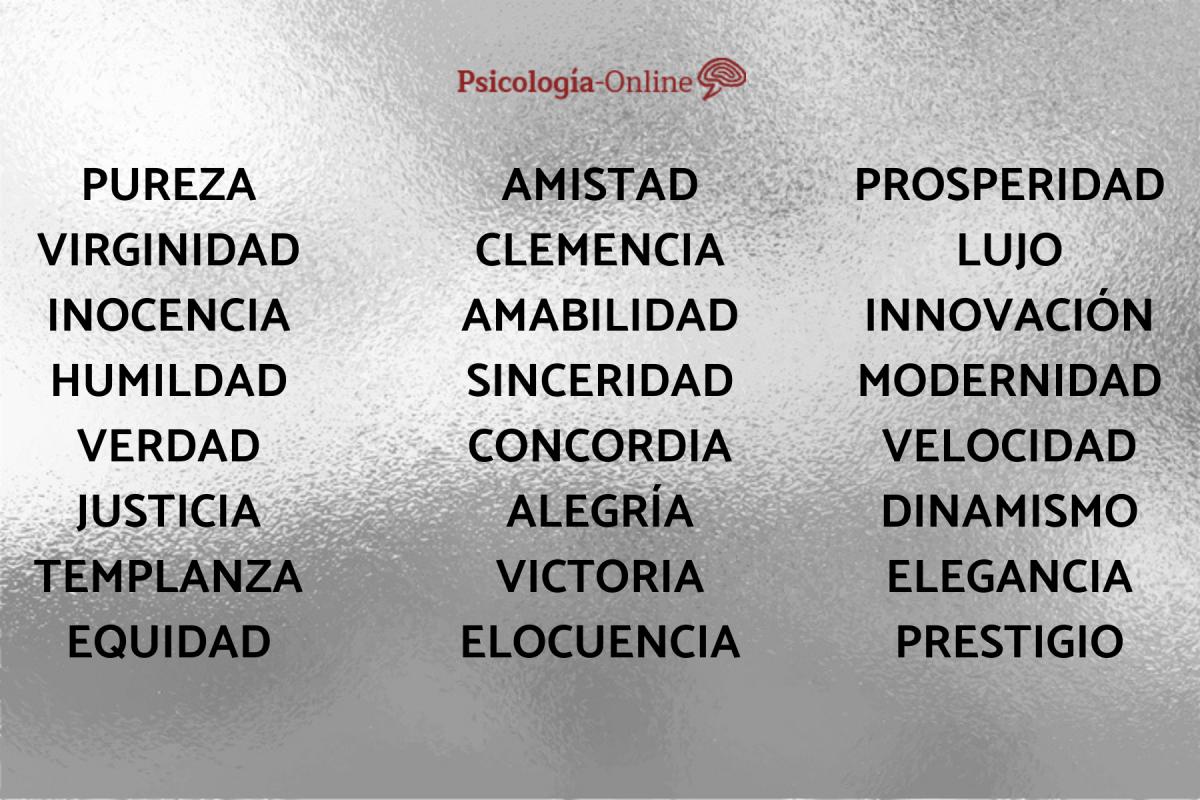 Significado del color plateado en psicología