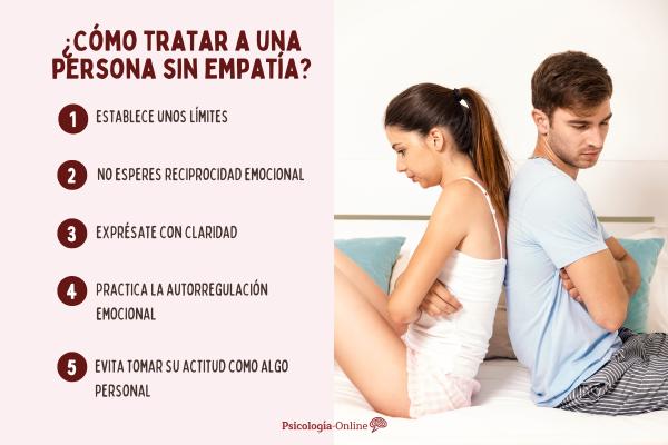 ¿Cómo tratar a una persona sin empatía?