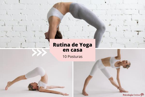 Rutina de yoga para principiantes en casa