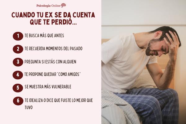 Cuando tu ex se da cuenta que te perdió: señales y cómo reaccionar