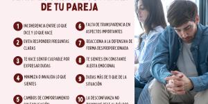 Señales para desconfiar de tu pareja