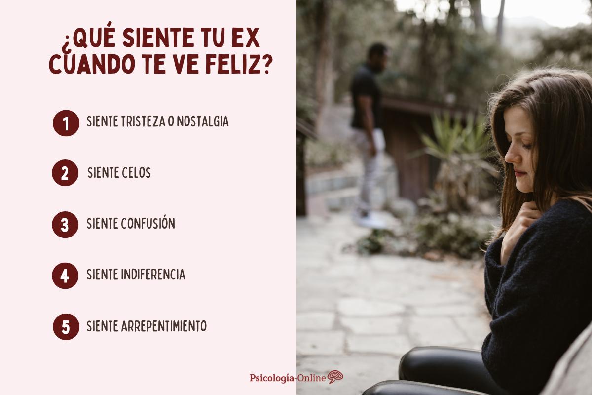 ¿Qué siente tu ex cuando te ve feliz?