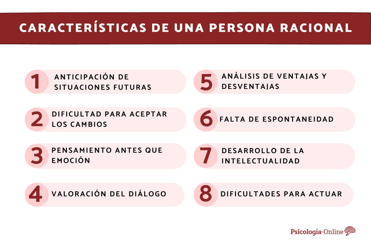 Características de una persona racional