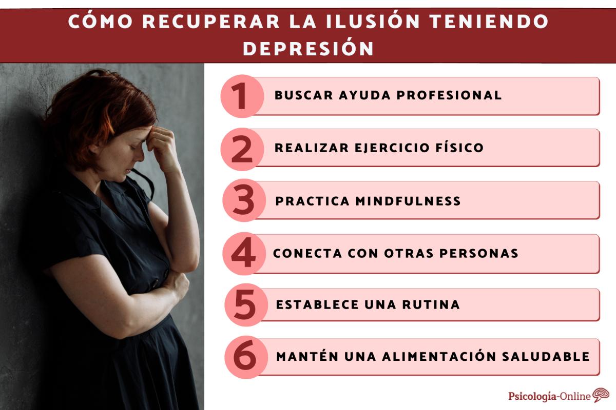 Cómo recuperar la ilusión teniendo depresión