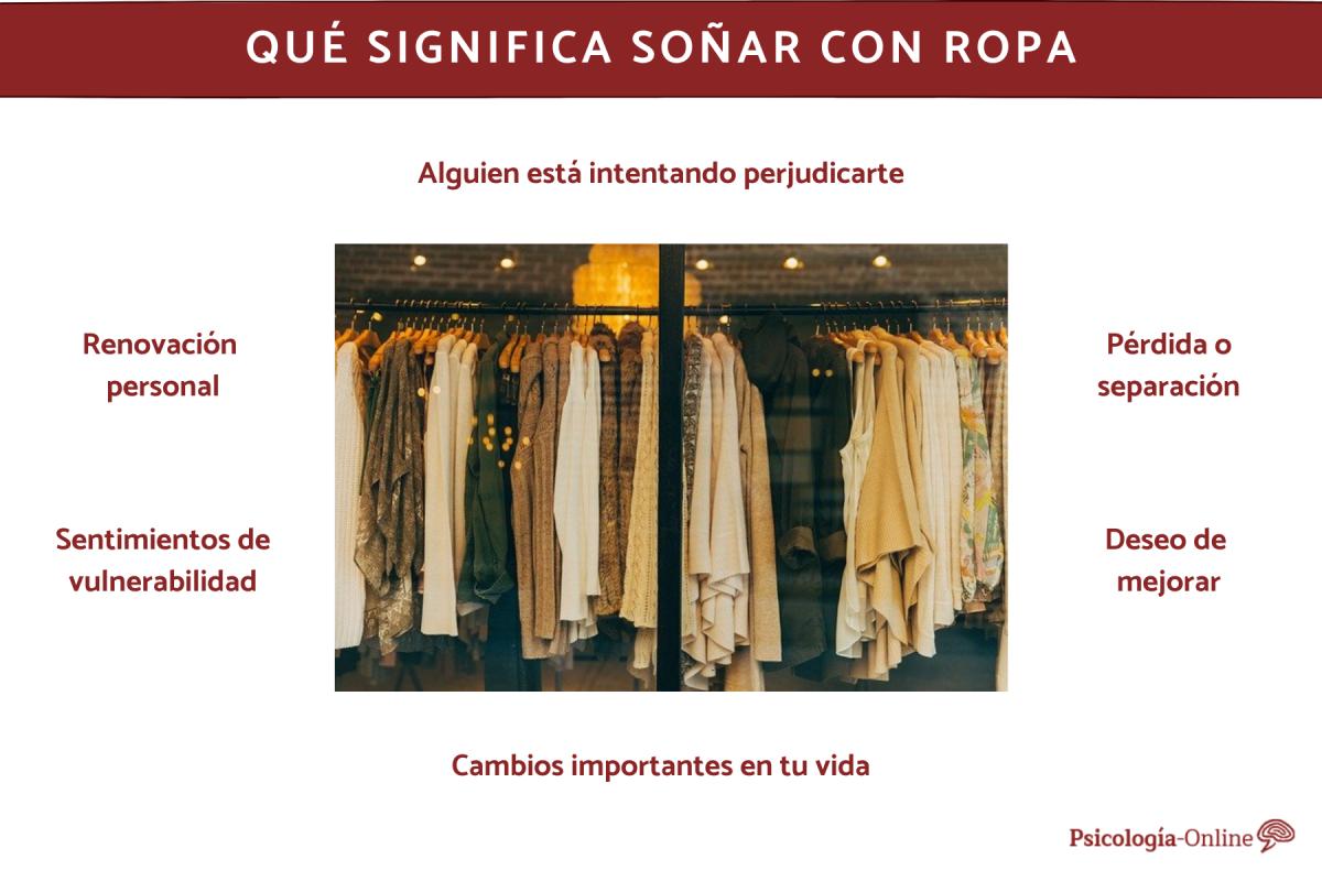 Qué significa soñar con ropa