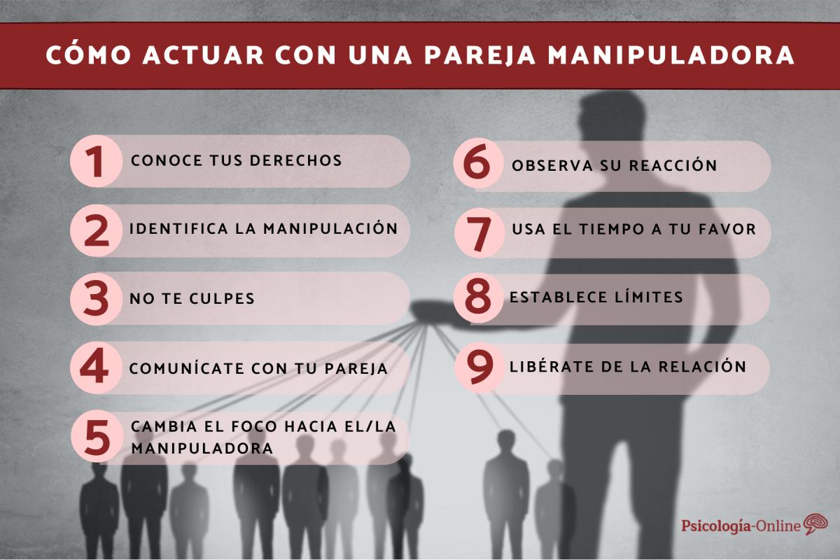 Cómo actuar con una pareja manipuladora