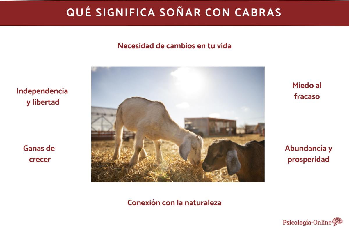 Qué significa soñar con cabras