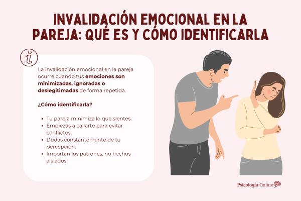 Invalidación emocional en la pareja: qué es y cómo identificarla