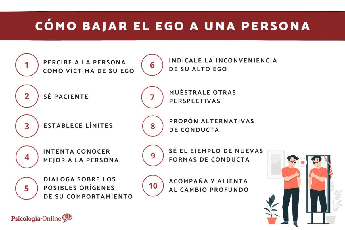 Cómo bajar el ego a una persona