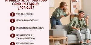 Mi pareja se lo toma todo como un ataque: por qué ocurre y qué hacer