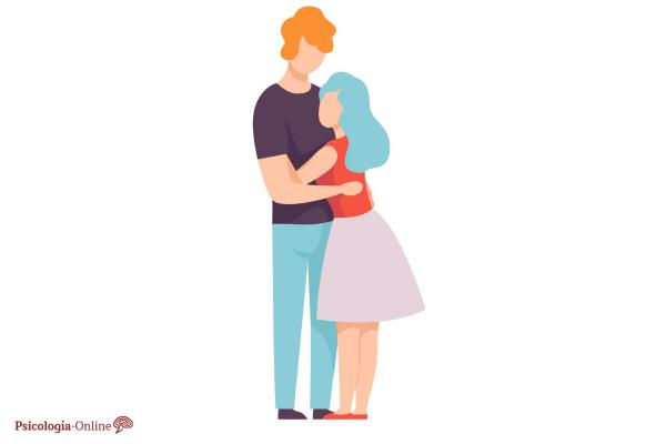 Tipos de abrazos y su significado - Abrazo por la cintura