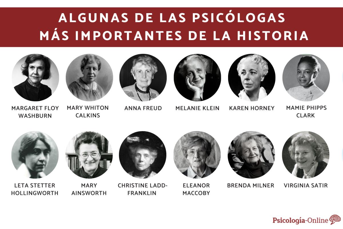 Las mujeres psicólogas más importantes de la historia