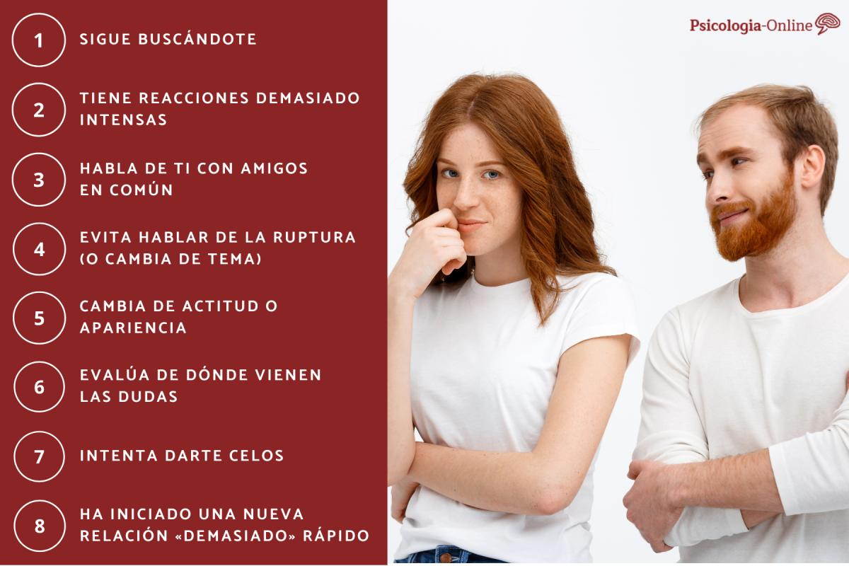 Cómo saber si mi ex lo está pasando mal