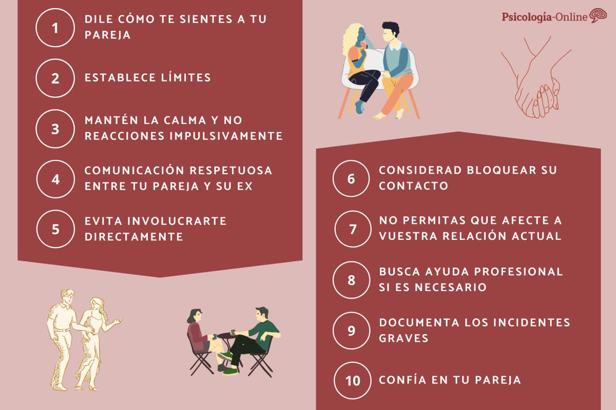 Qué hacer si el ex de mi pareja sigue molestando