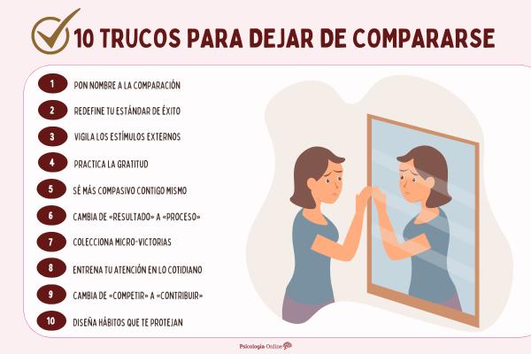 Cómo dejar de compararte con los demás: 10 consejos