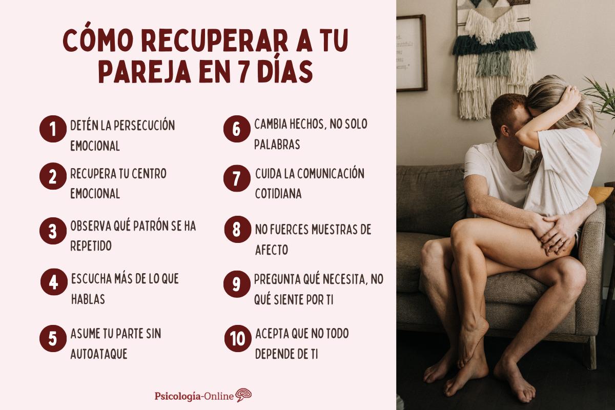 Cómo recuperar a tu pareja en 7 días