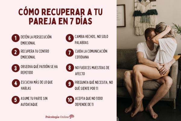 Cómo recuperar a tu pareja en 7 días