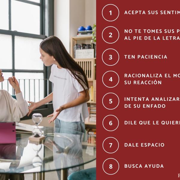 Qué hacer si mi hijo me dice que me