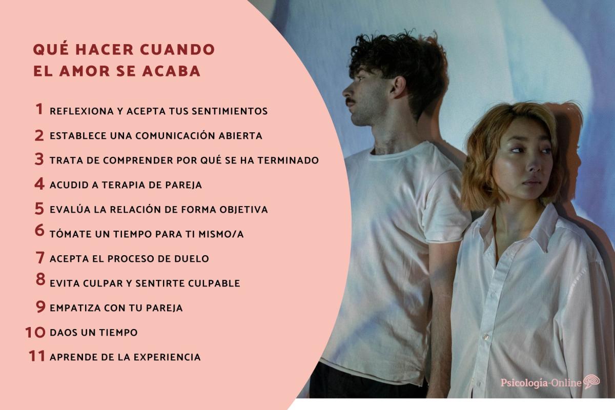 Qué hacer cuando el amor se acaba