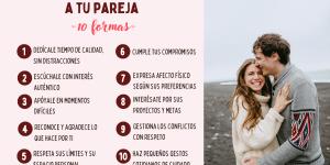 Cómo demostrar amor a tu pareja