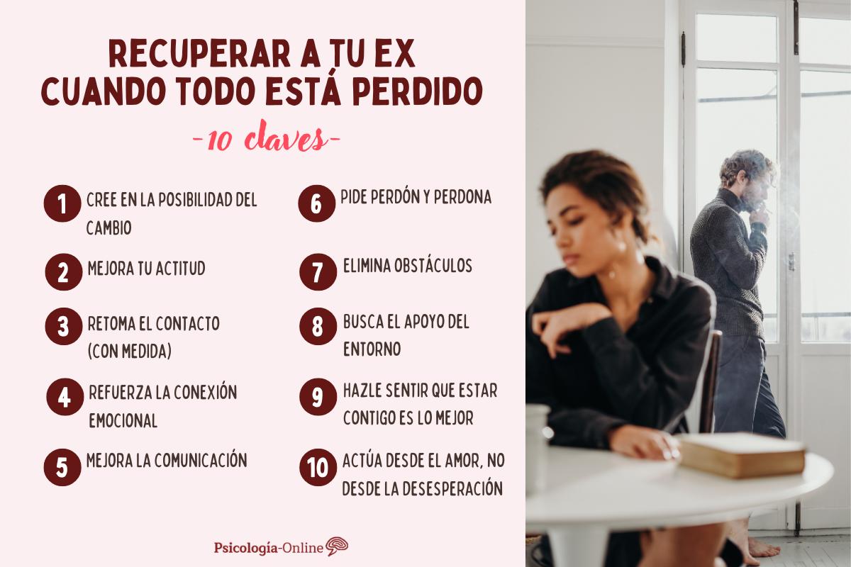 Cómo recuperar a tu ex cuando todo está perdido