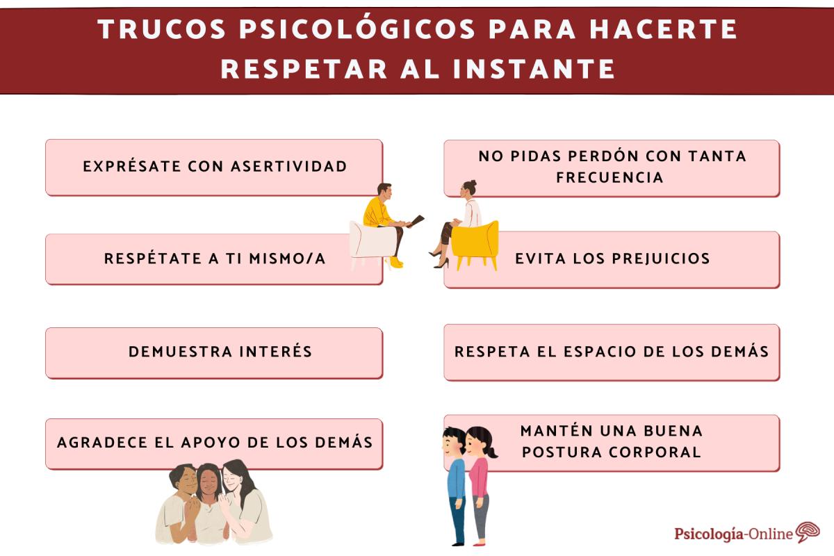 Trucos psicológicos para hacerte respetar al instante